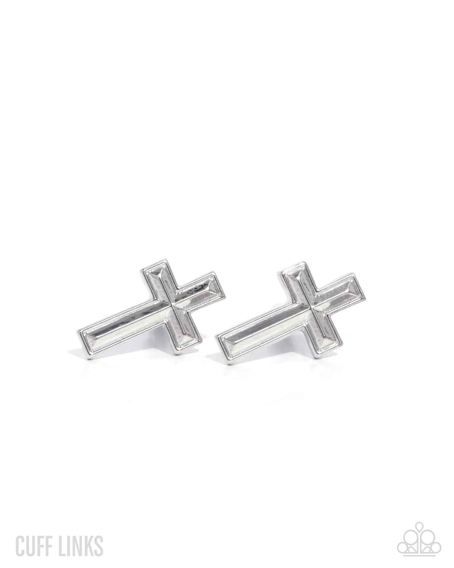 Crowning Cuff Links - Cuff Links - Silver