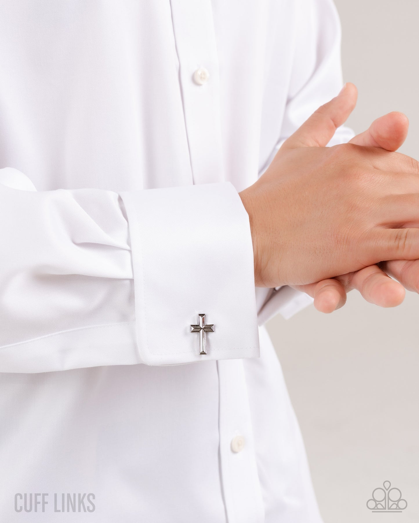 Crowning Cuff Links - Cuff Links - Silver