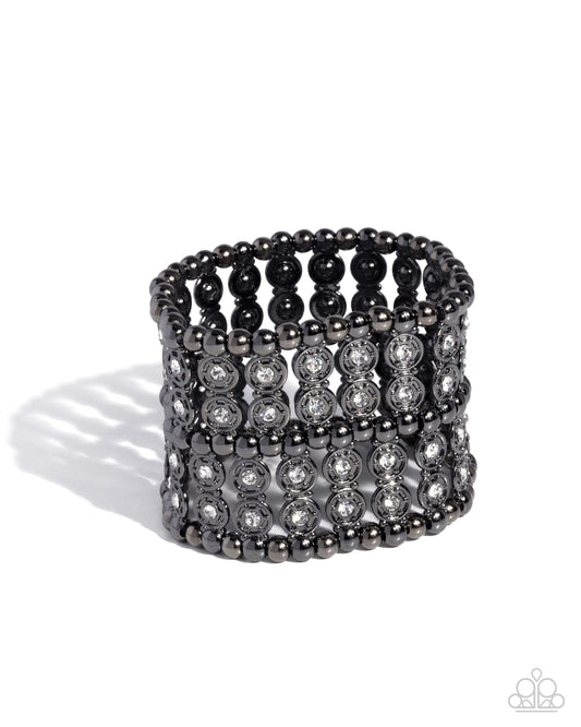 Stacked Significance - Gunmetal - Black