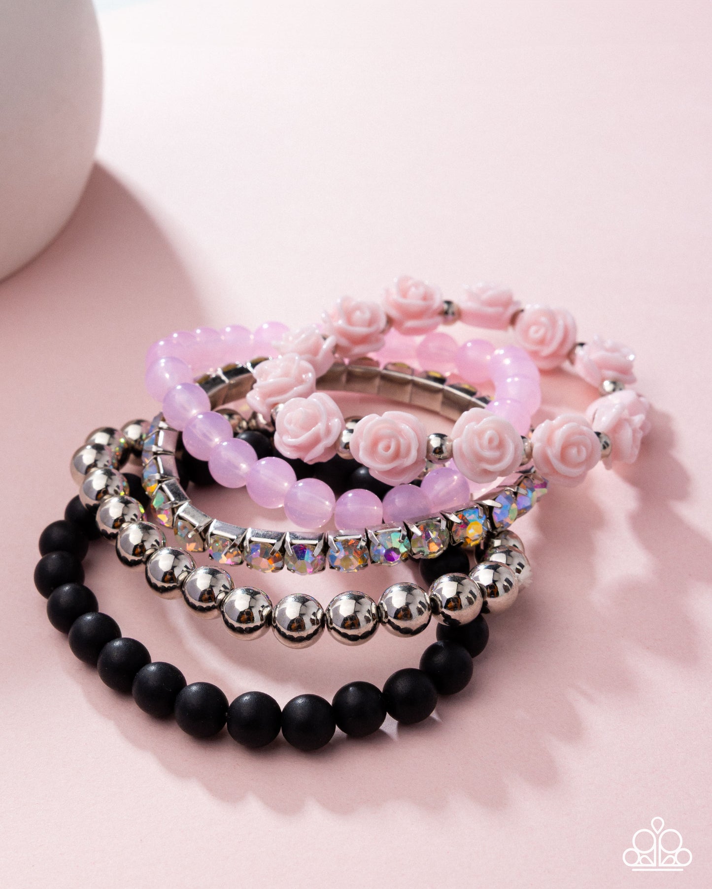 Rose Garden Grandeur - Iridescent - Pink