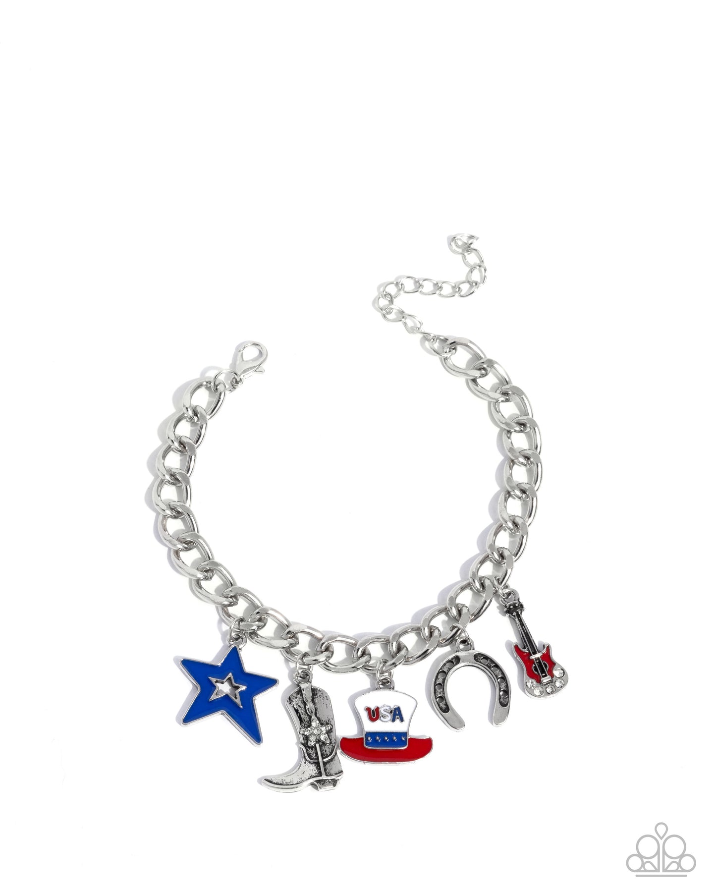 All-American Adornment - Multi - Red