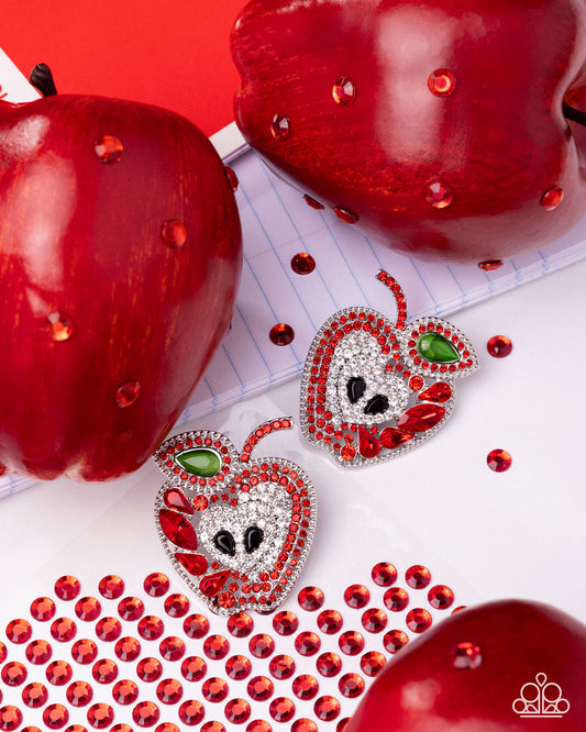 Apple for the Teacher - Multi - Red