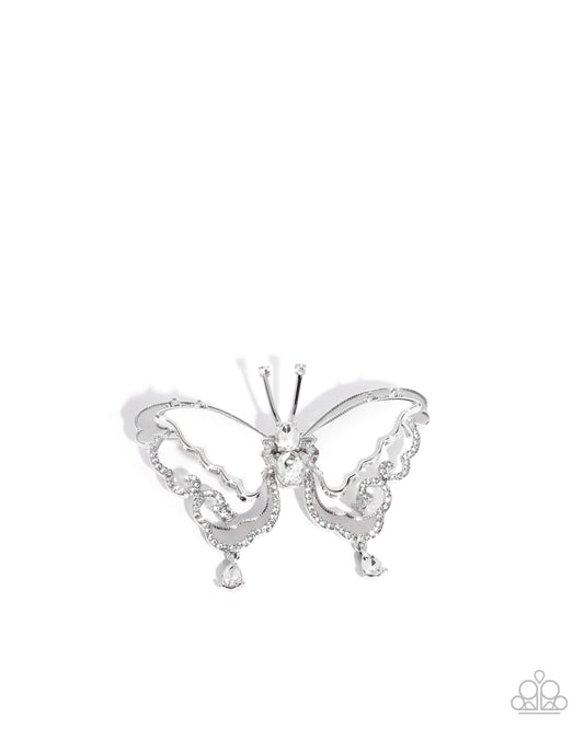 Articulate Aerial - Brooches - White