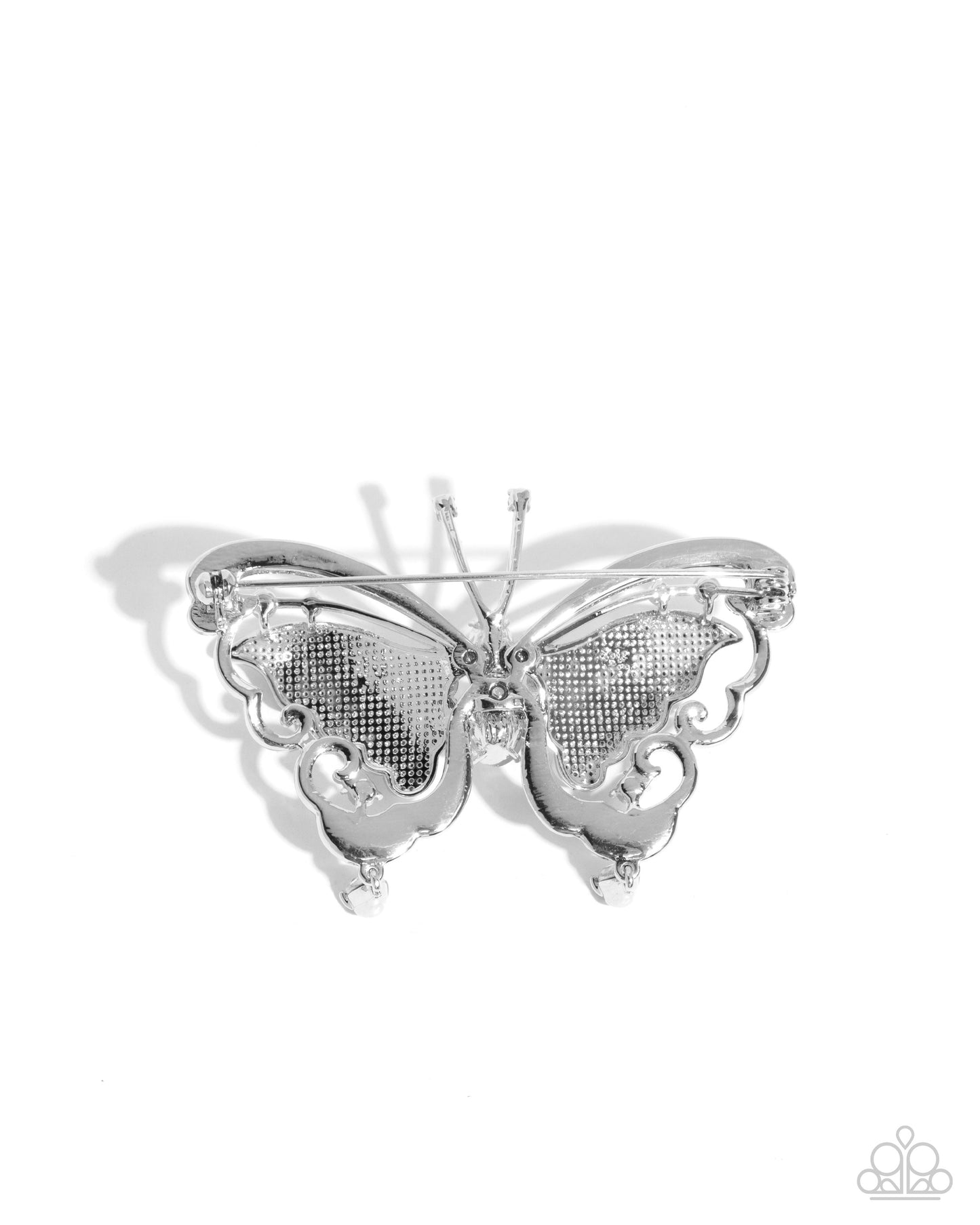 Articulate Aerial - Brooches - White