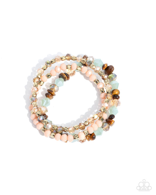 Flawless Facets - Multi - Brown