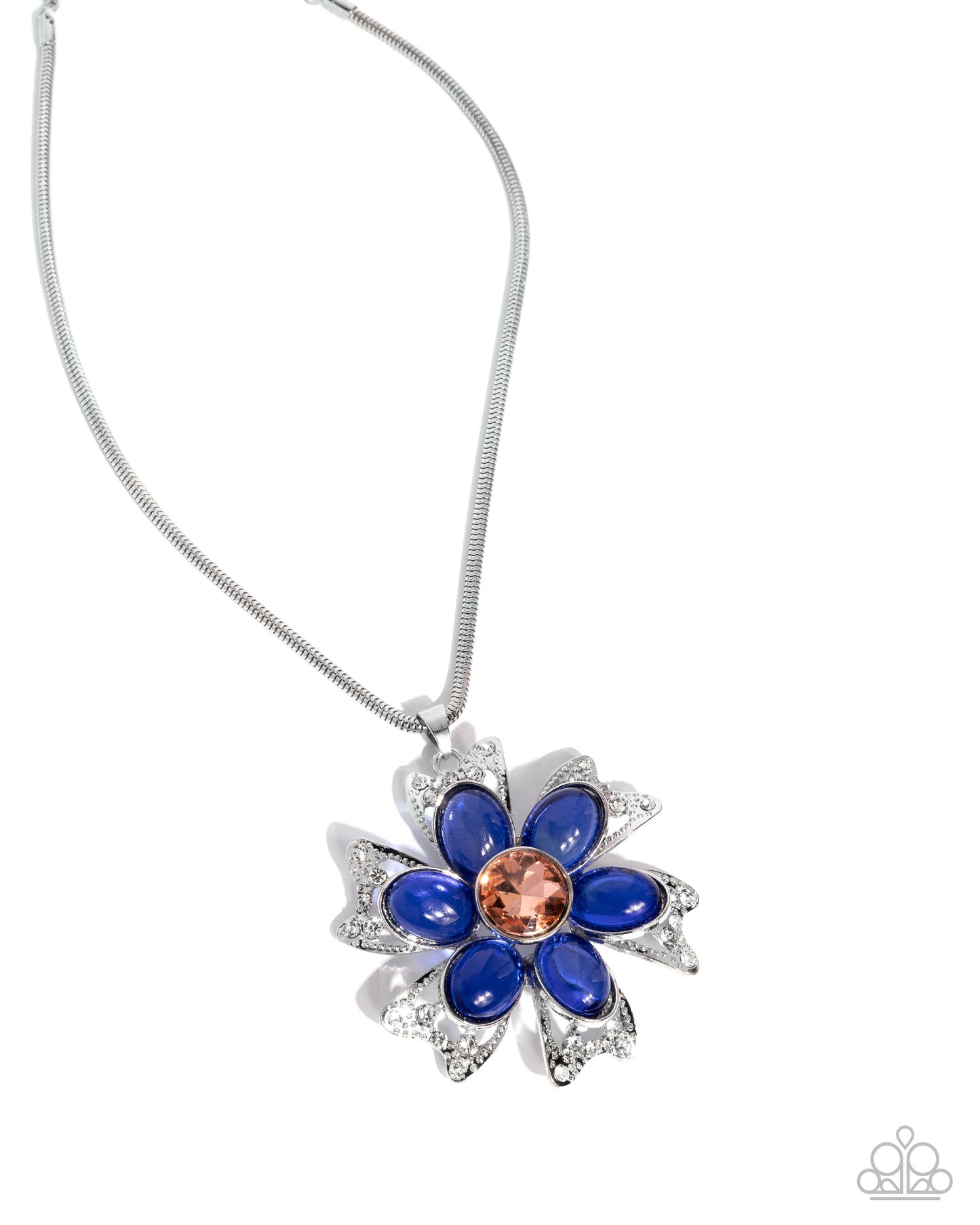 Floral Figurehead - Multi - Blue