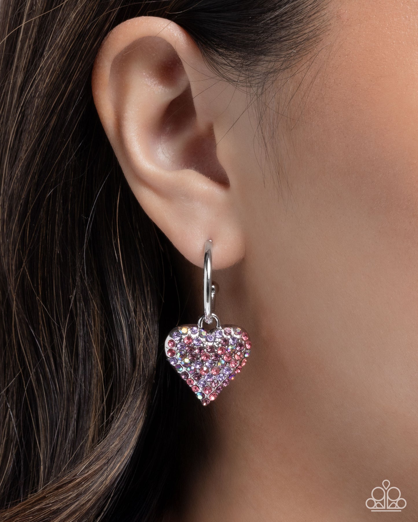 Heartfelt Hypnosis - Hearts - Iridescent - Purple