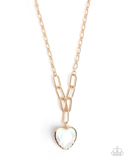 HAUTE Heart - Hearts - iridescent - White