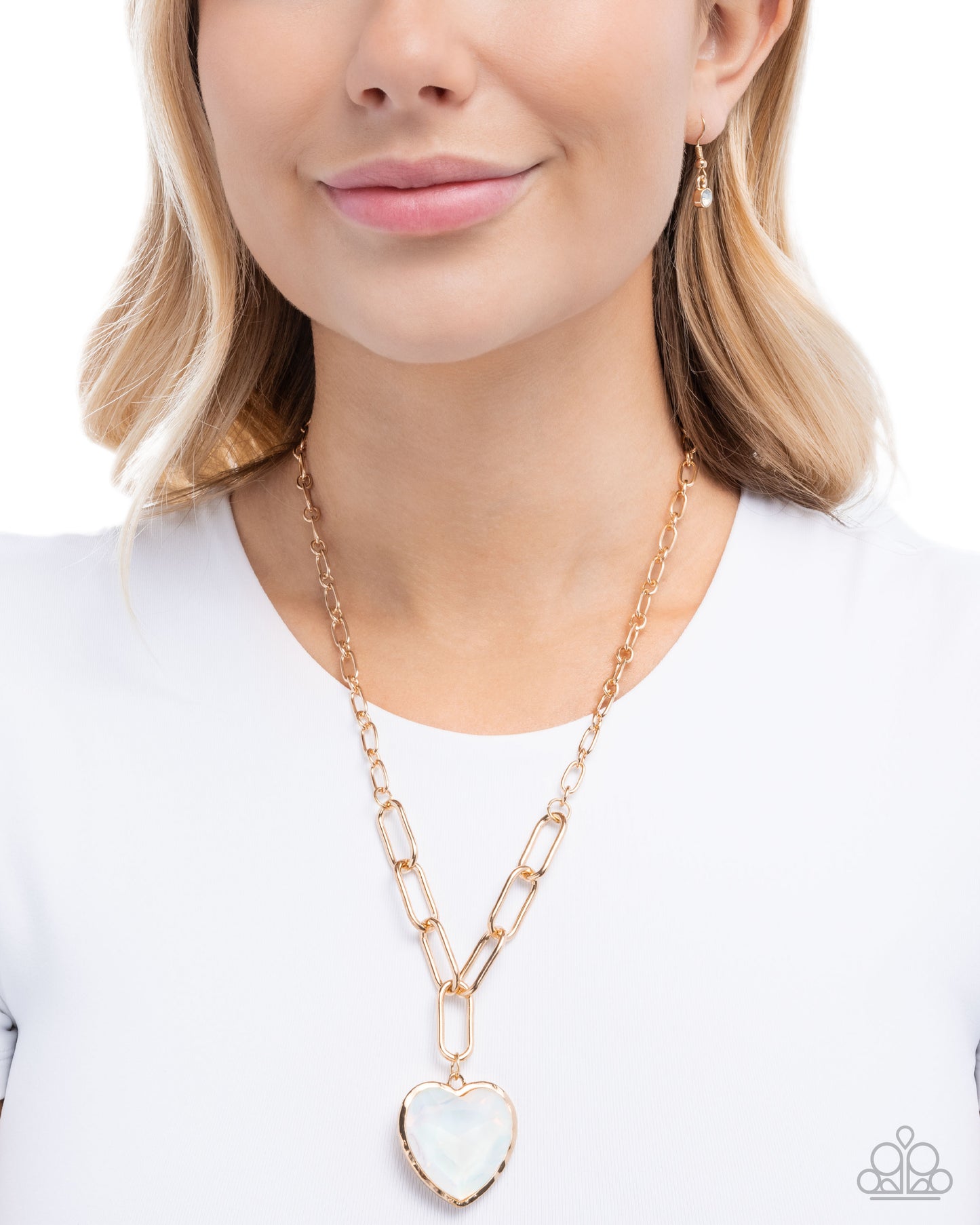 HAUTE Heart - Hearts - iridescent - White