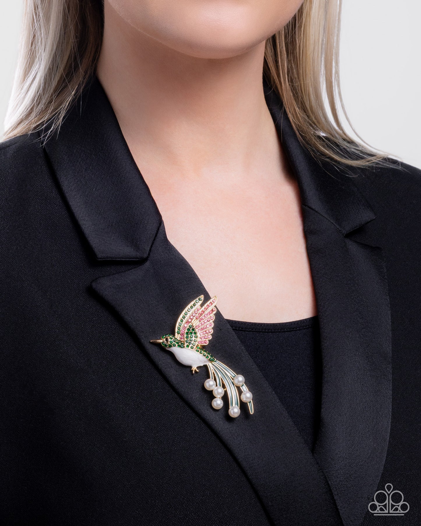 Hummingbird Homage -Brooches - Green