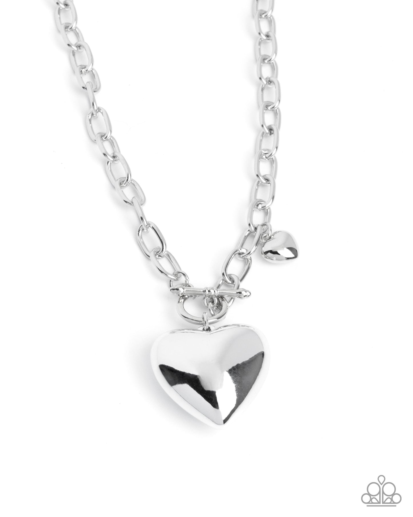 Heartfelt Hangout - Hearts - Silver