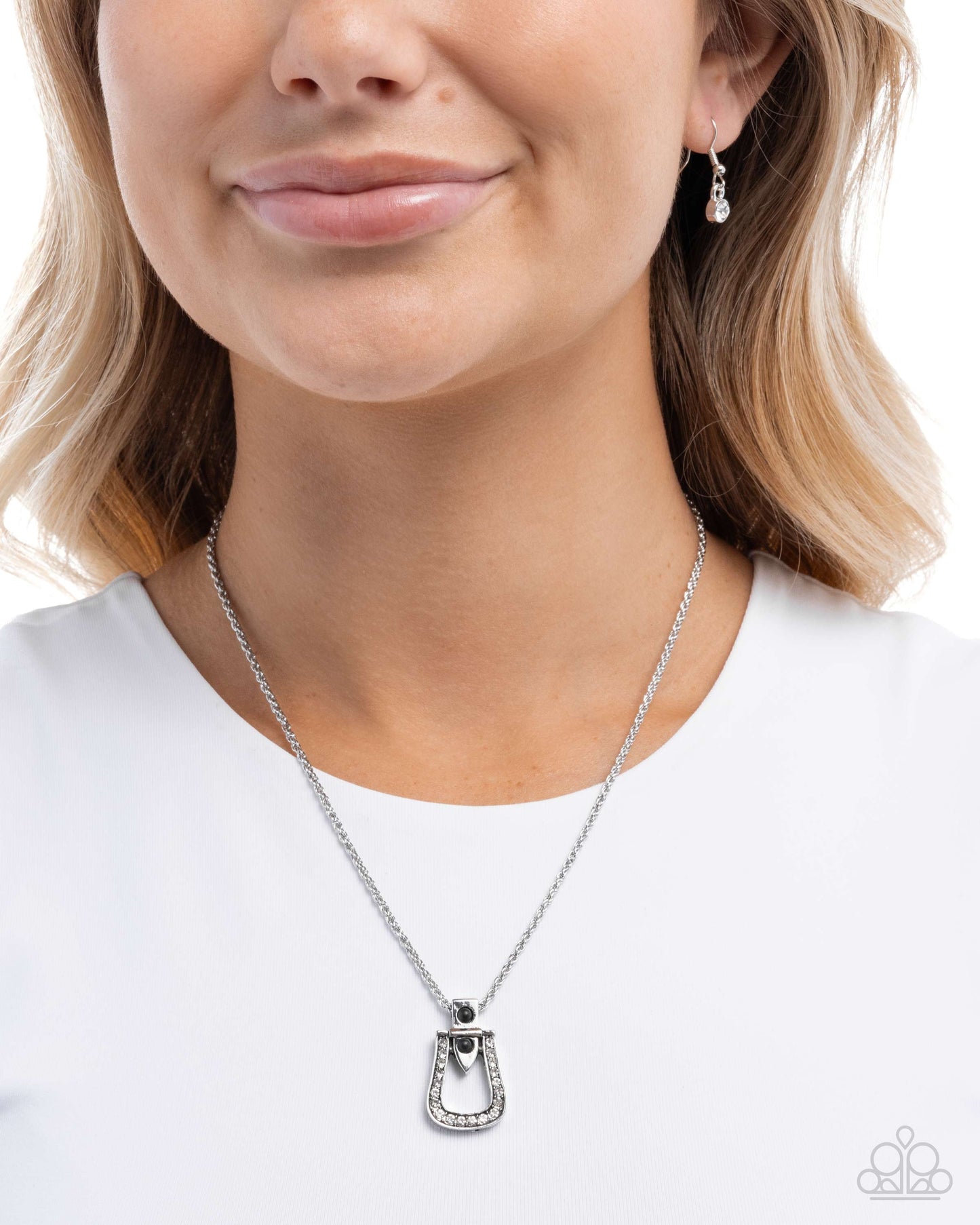 Sensational Stirrup - Gunmetal - Black