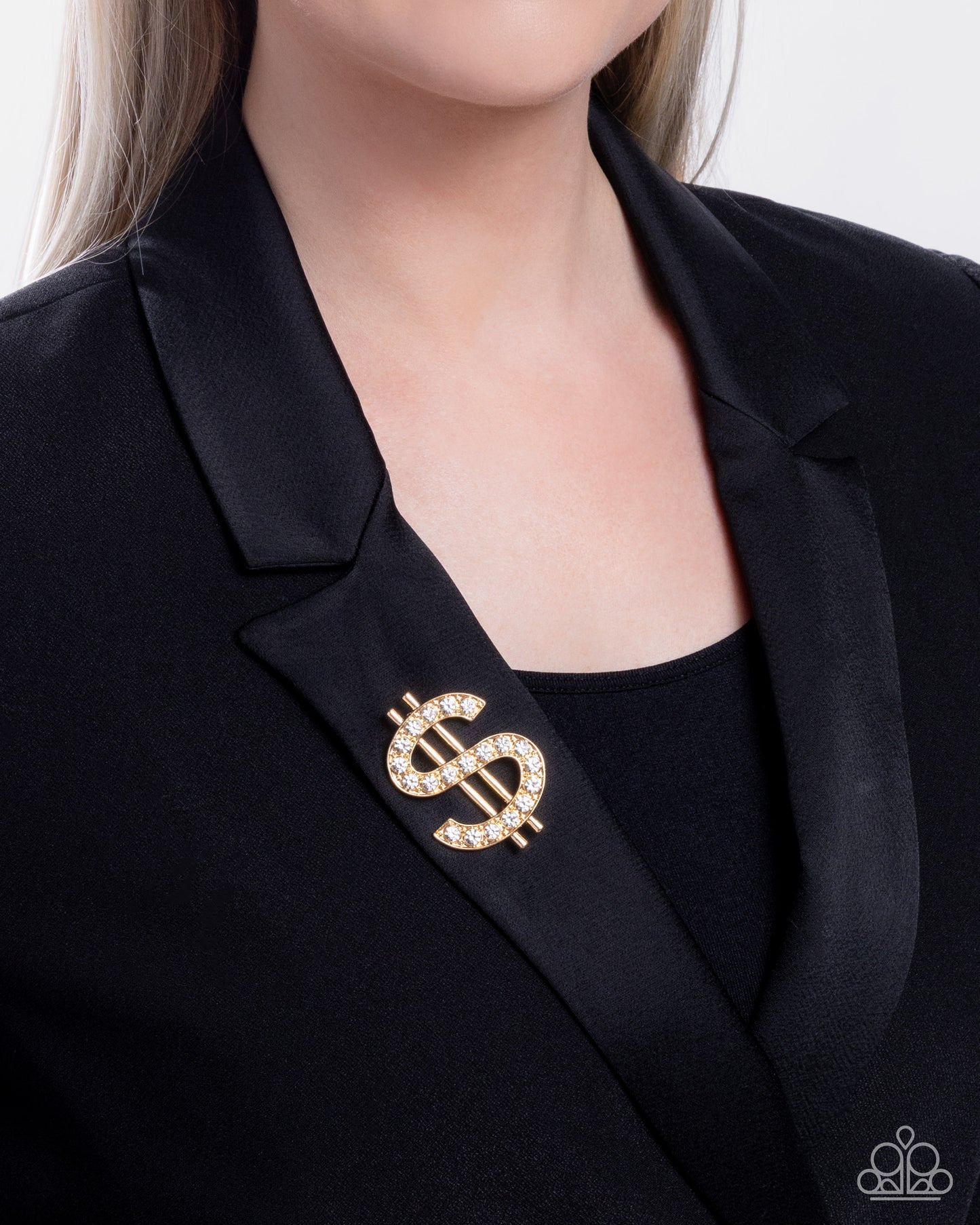 Raking in the Bling - Brooches - Gold