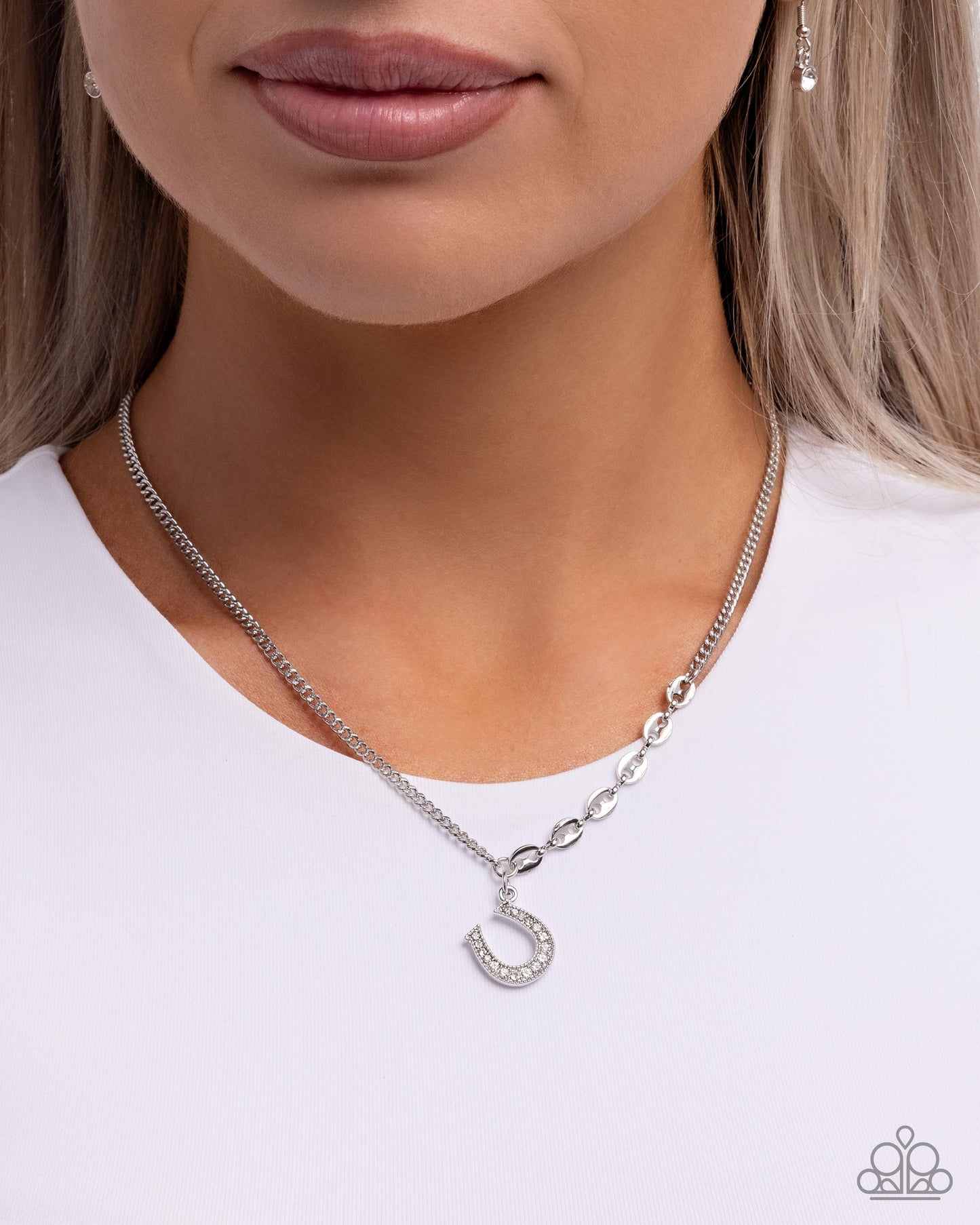 Horseshoe Headline - Silver