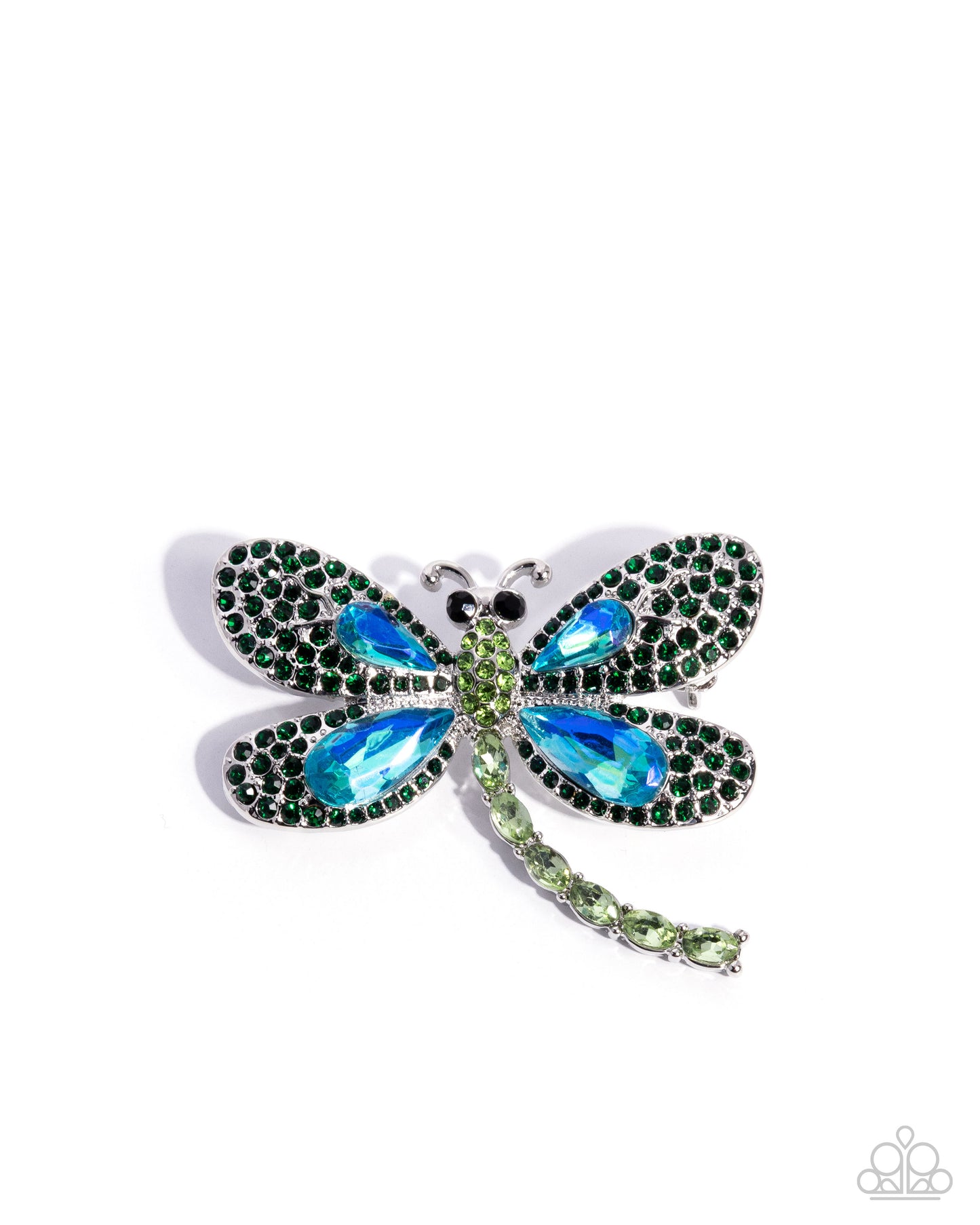Divine Dragonfly - Brooches - Green