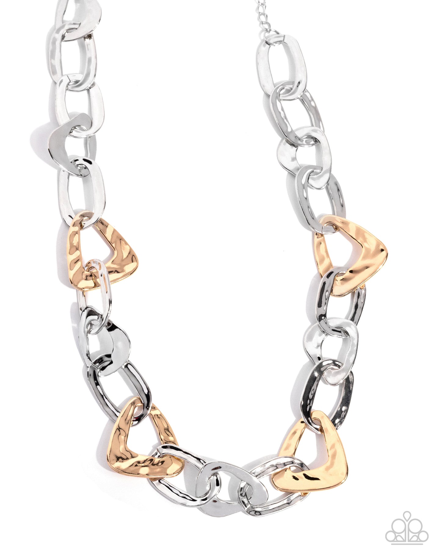 Triangle Triumph - Multi - Silver