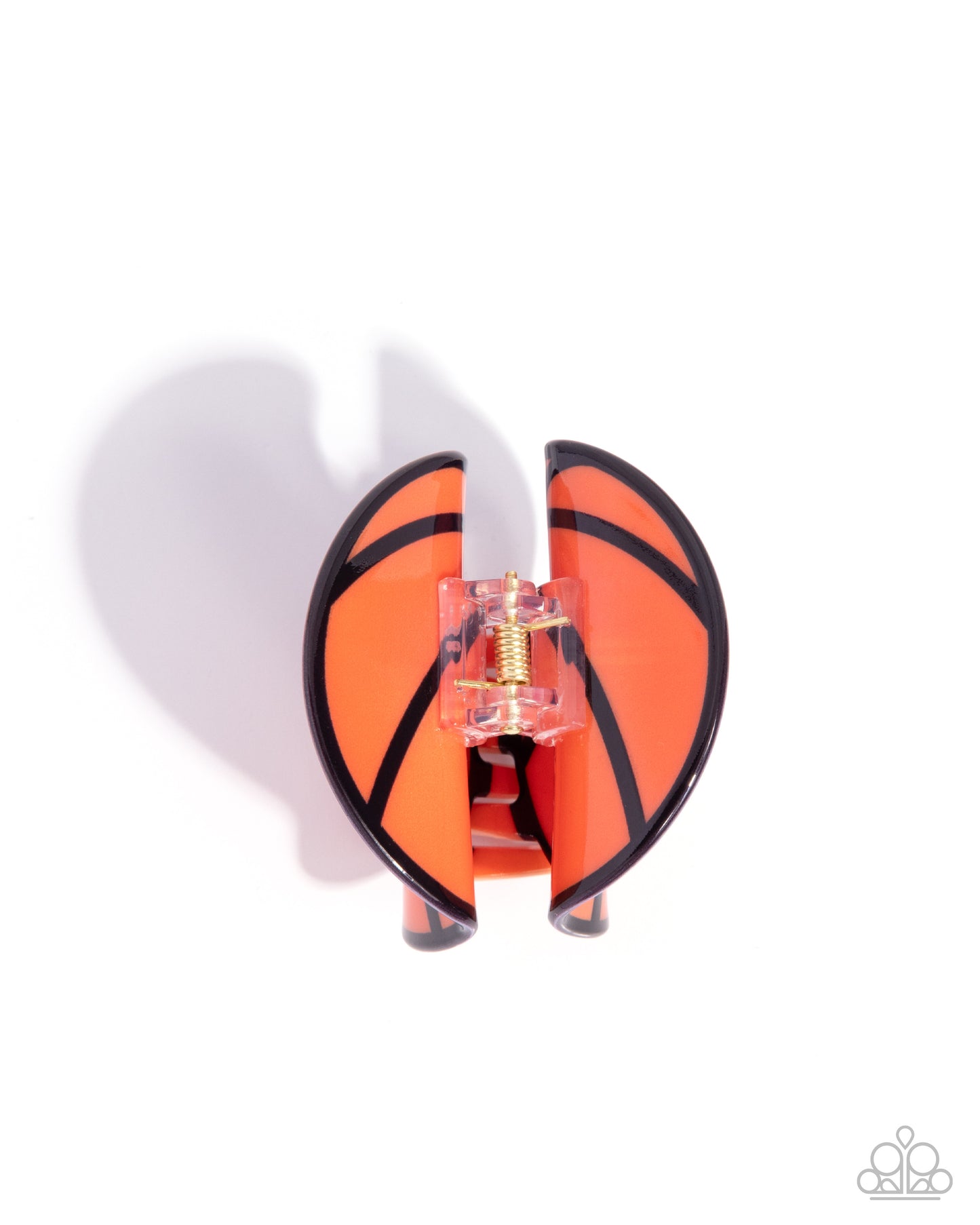 Basketball Babe - Claw Clips - Orange