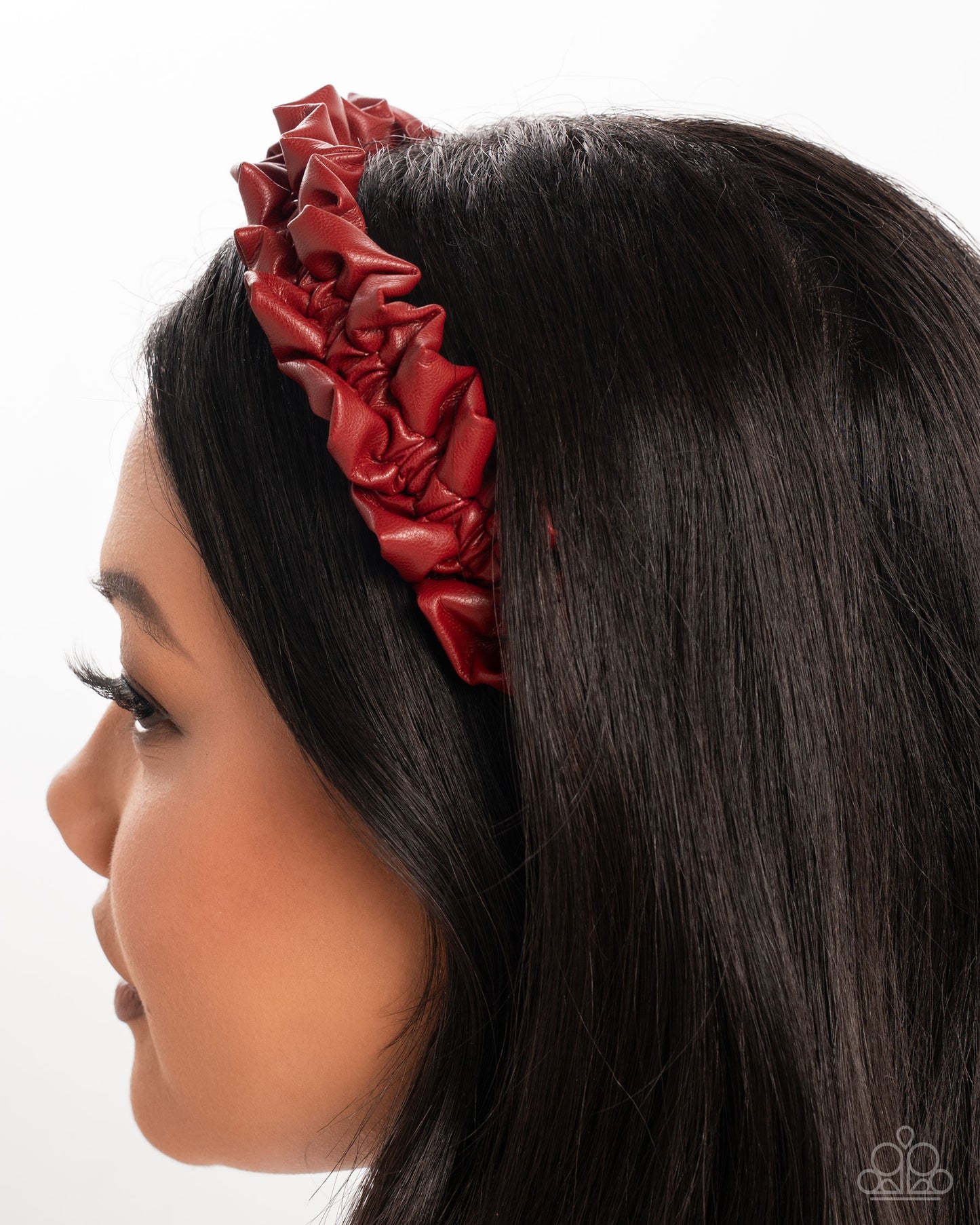 Ruffled Rebel - Hair Accessories - Red