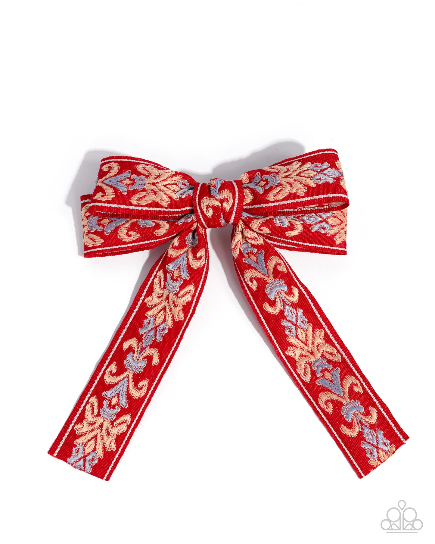 Printed Parlor - Hair Accessories - Red