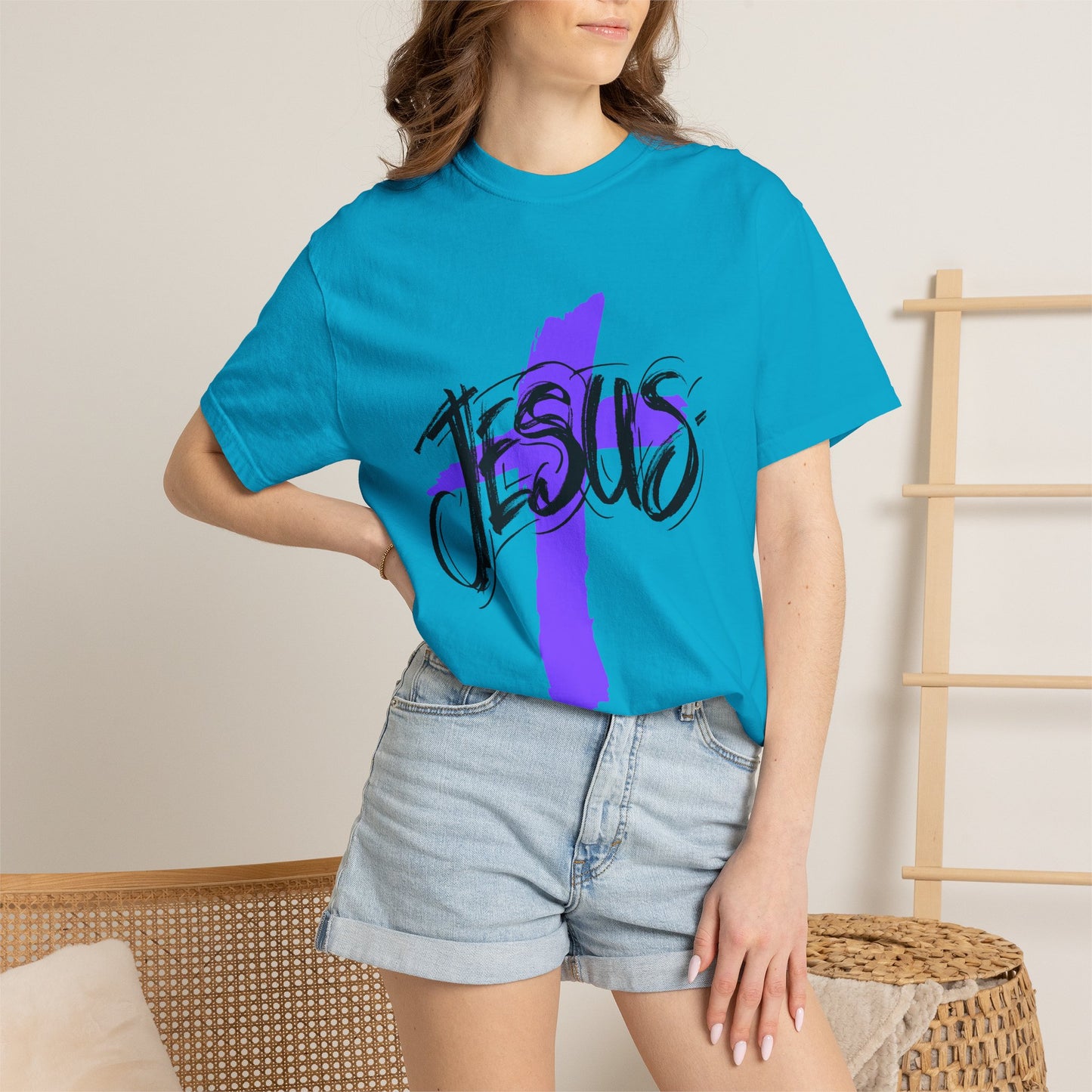 Jesus Cross - Graphic Tees  (Color Options)