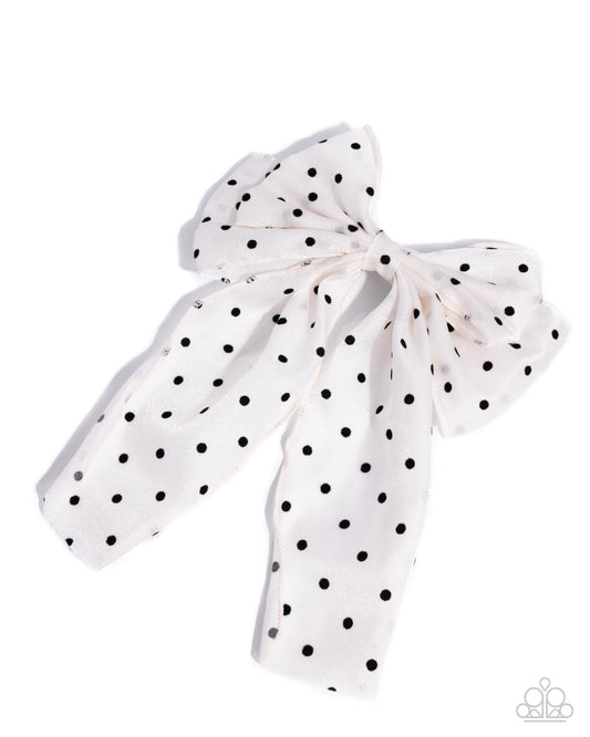Here We BOW Again - Hair Accessories - White