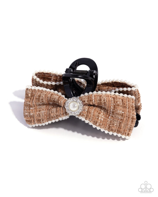 Let Me BOW - Hair Accessories - Brown