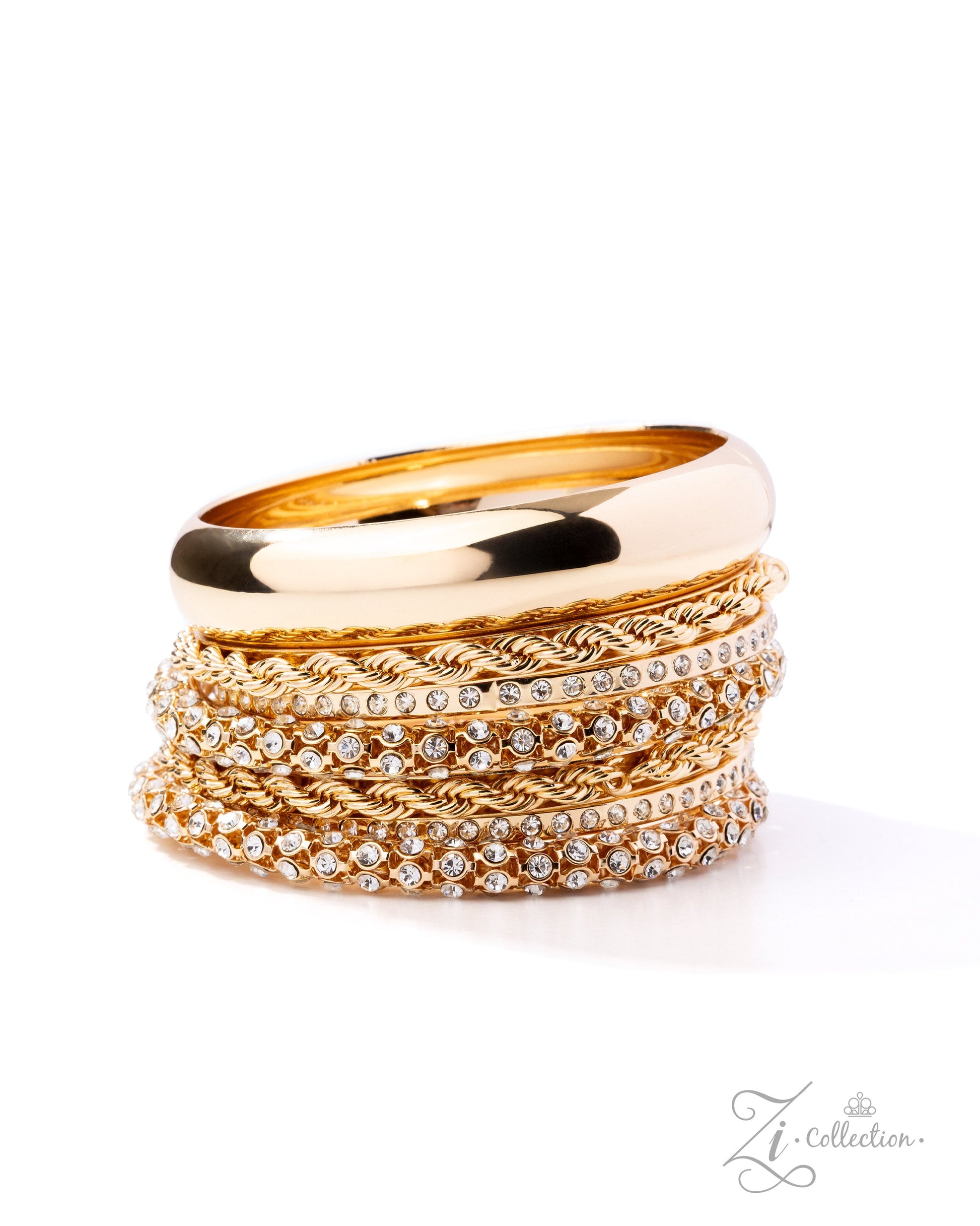 Renowned Radiance - Gold Bangle Zi Bracelet - 2025 Zi Collection
