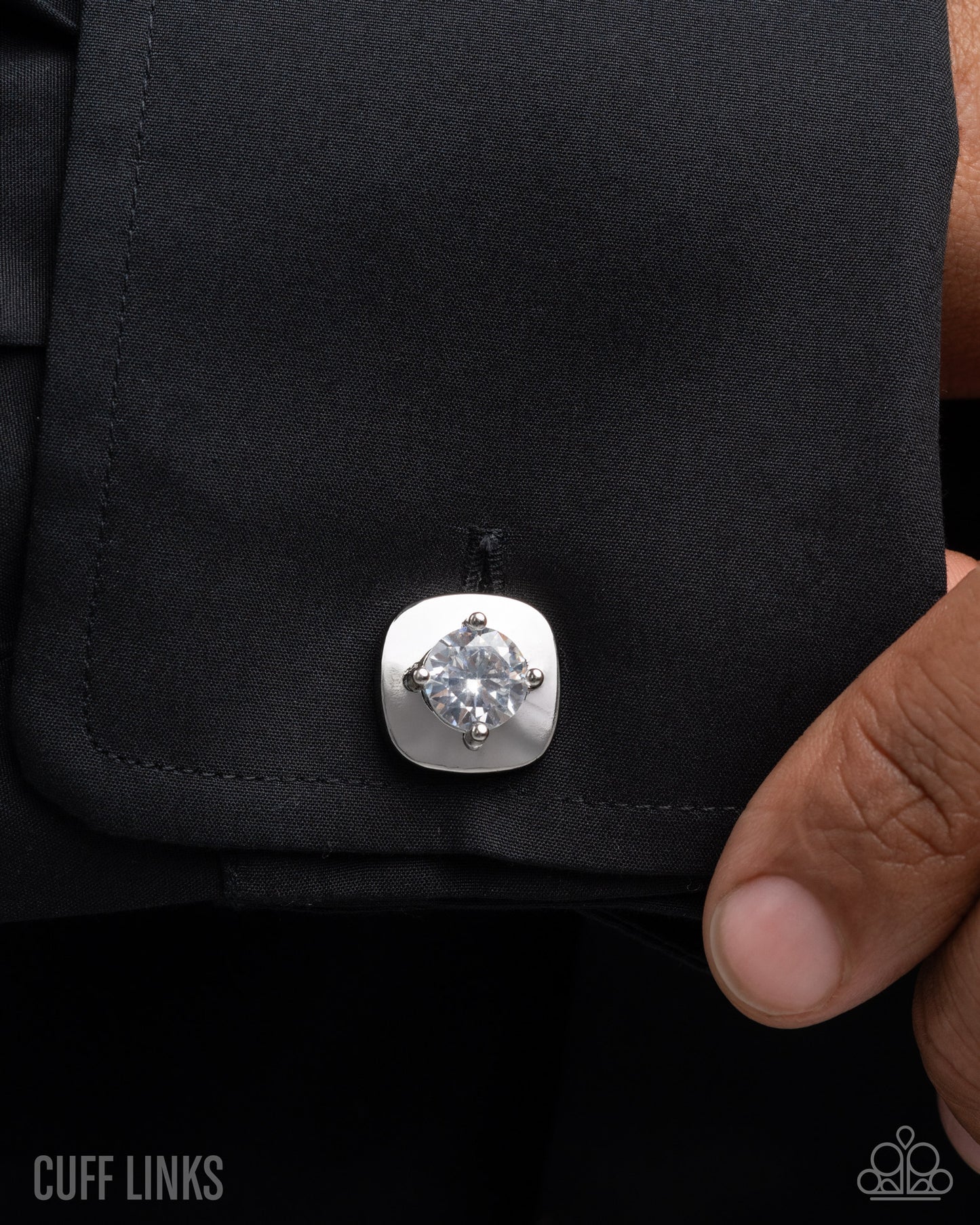Emboldened Elegance - Cuff Links - White