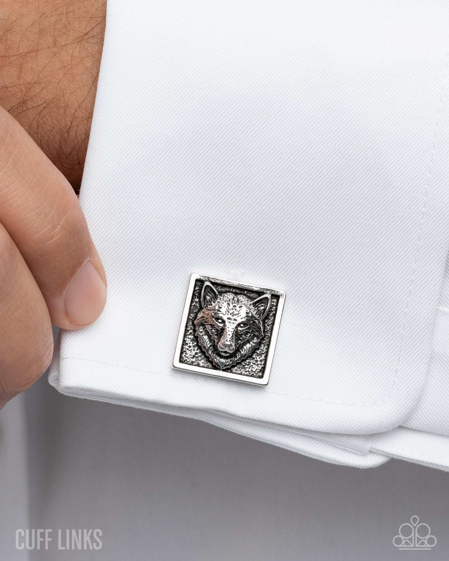 Alpha of the Pack - Cuff Links - Silver