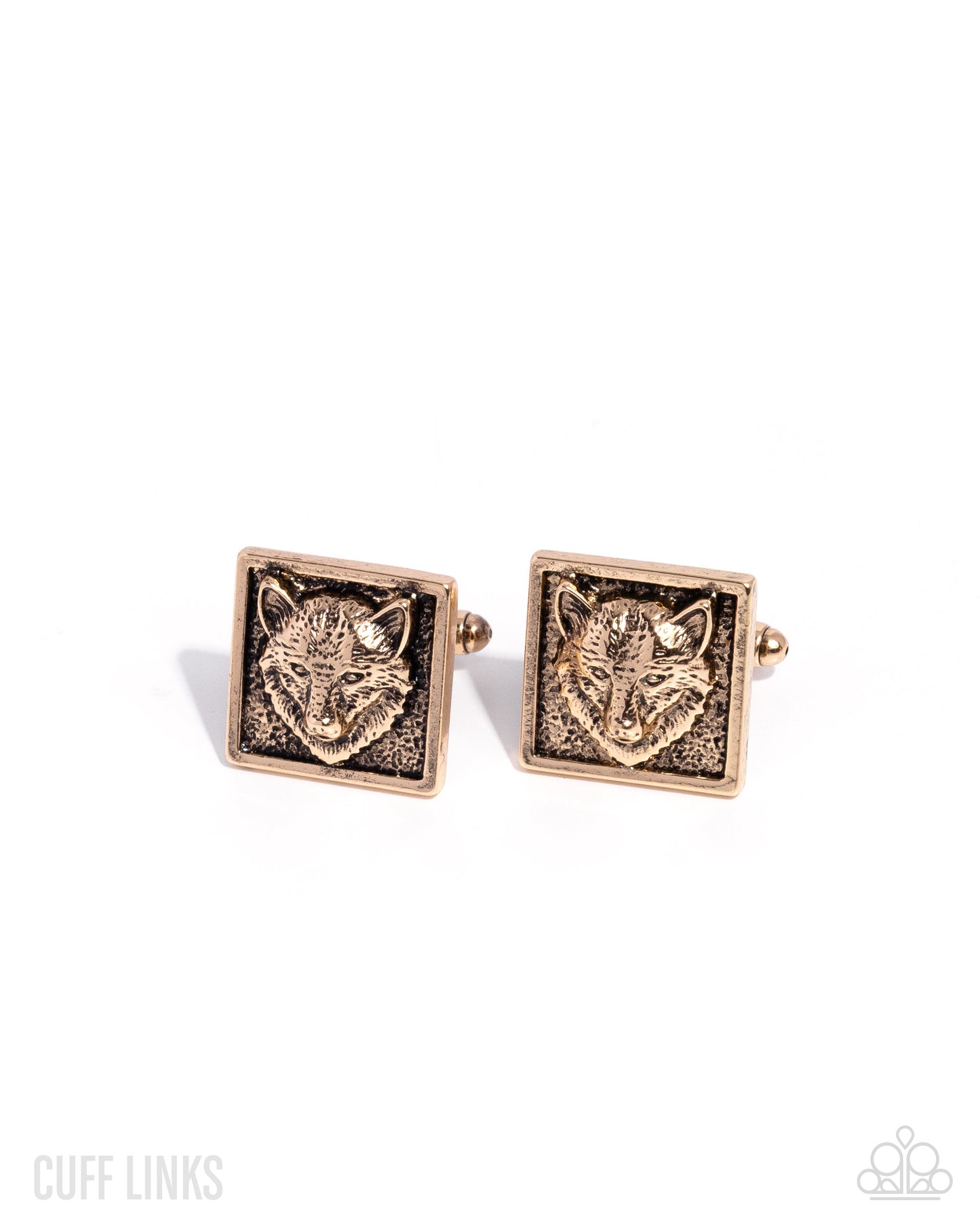Alpha of the Pack - Cuff Links - Gold