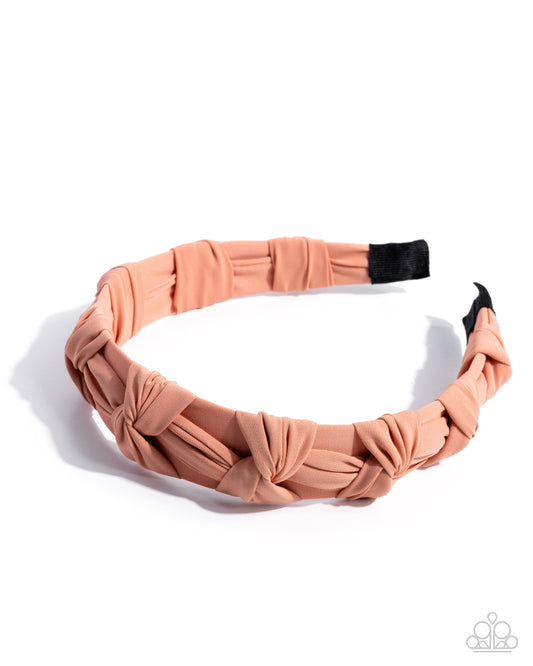 Graceful Gathering - Hair Accessories - Orange