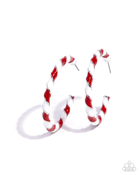 Candy Cane Lane - Multi - Red