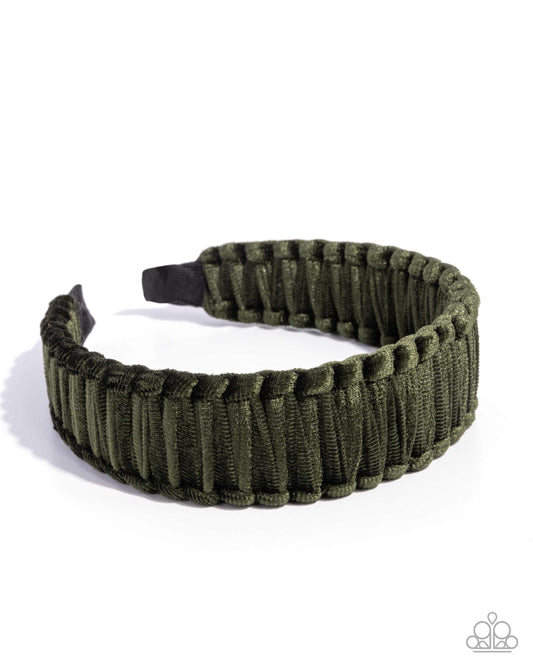 Woven Work - Hair Accessories - Green