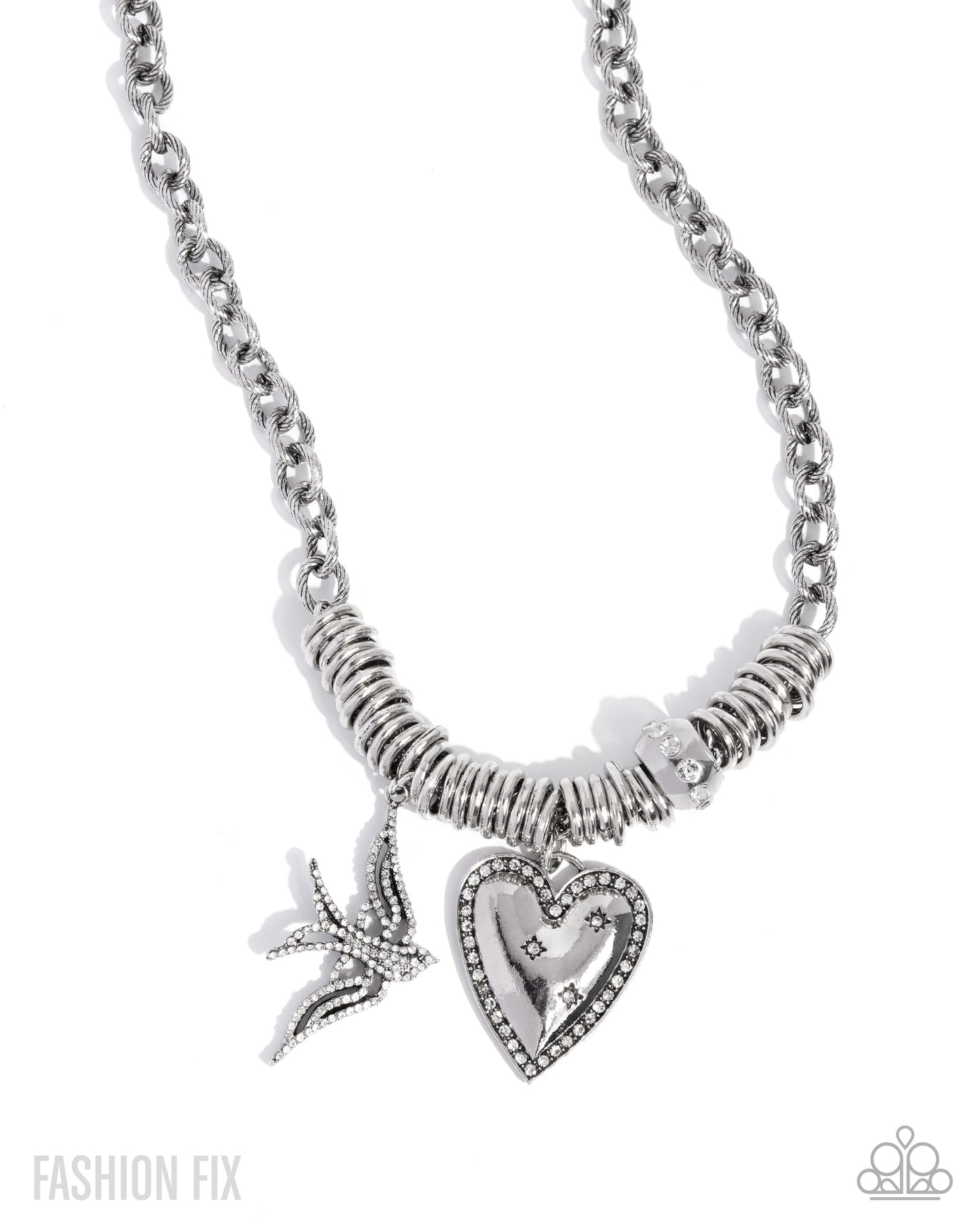 Free-Spirited Freeway - Hearts - White