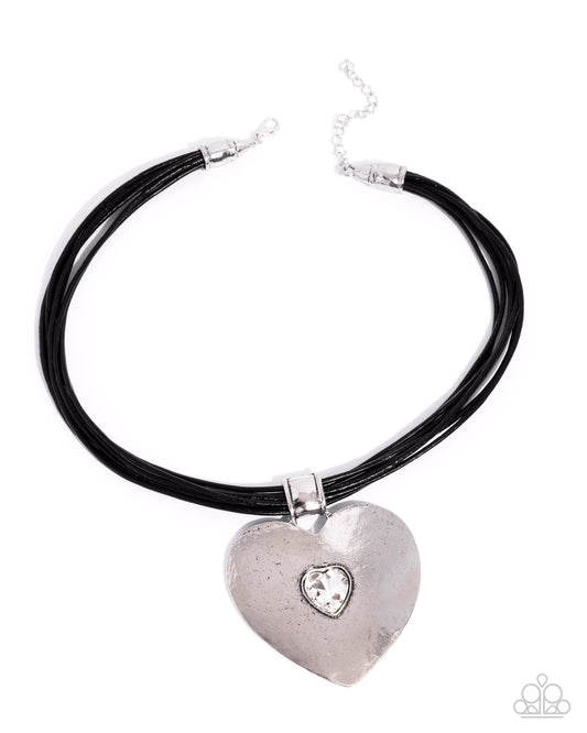 Galentines Day - Hearts - Black