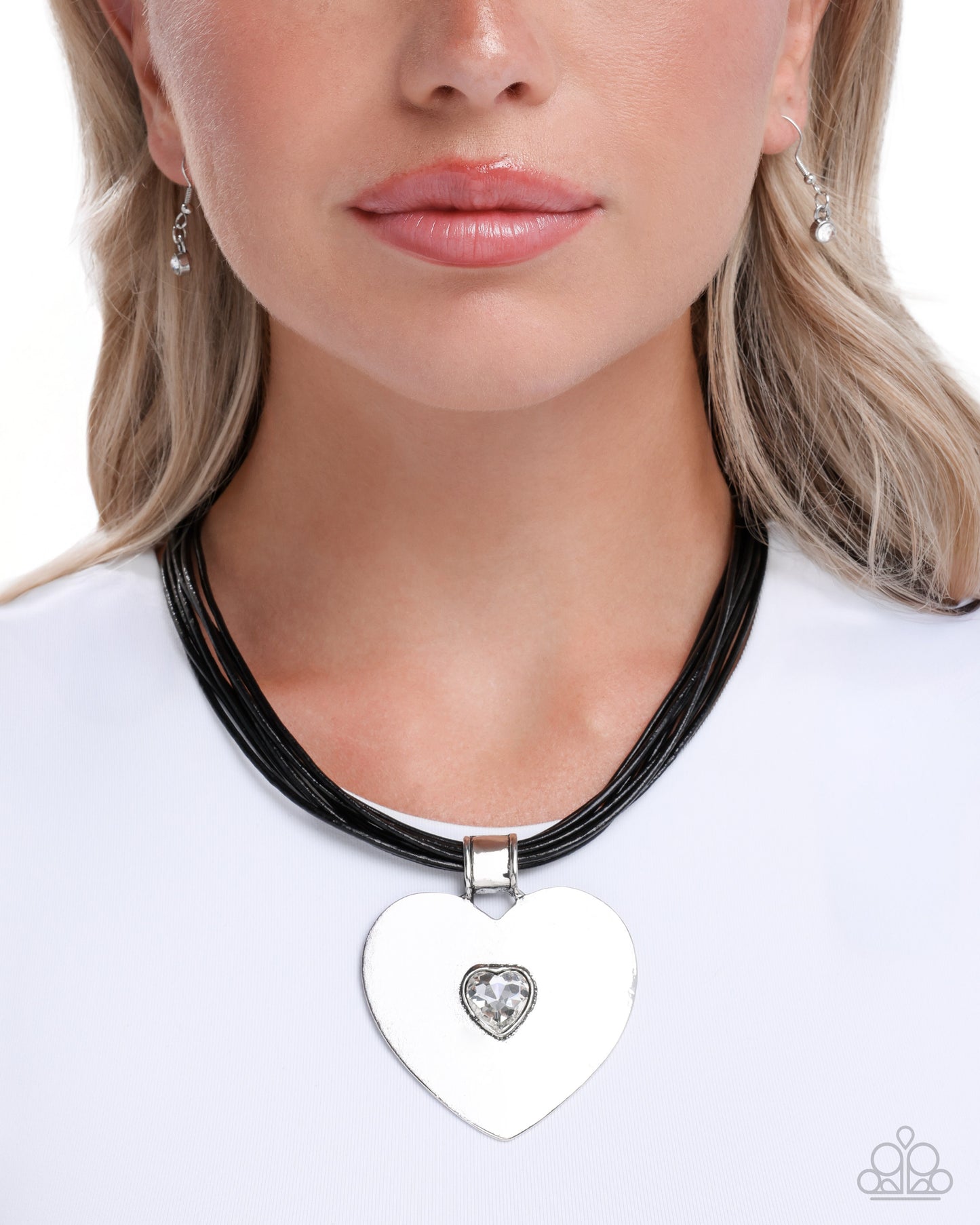 Galentines Day - Hearts - Black