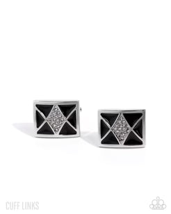 Iconic Invitation - Cuff Links - Black