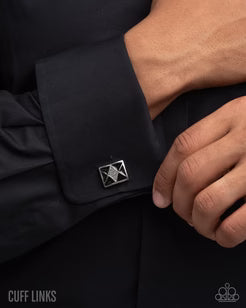 Iconic Invitation - Cuff Links - Black