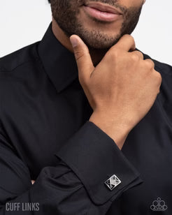 Iconic Invitation - Cuff Links - Black