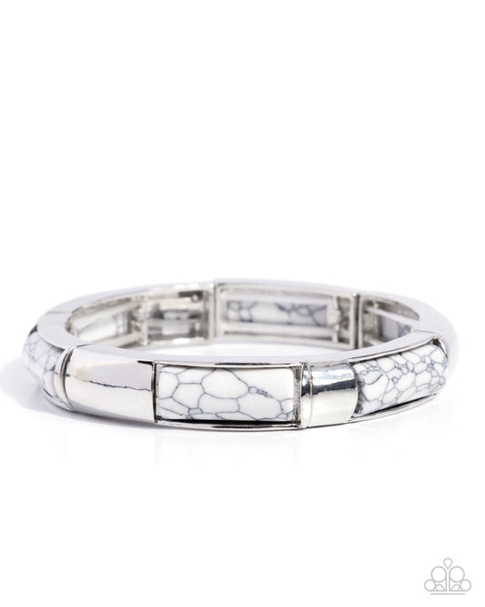 Memorable Marbling - White