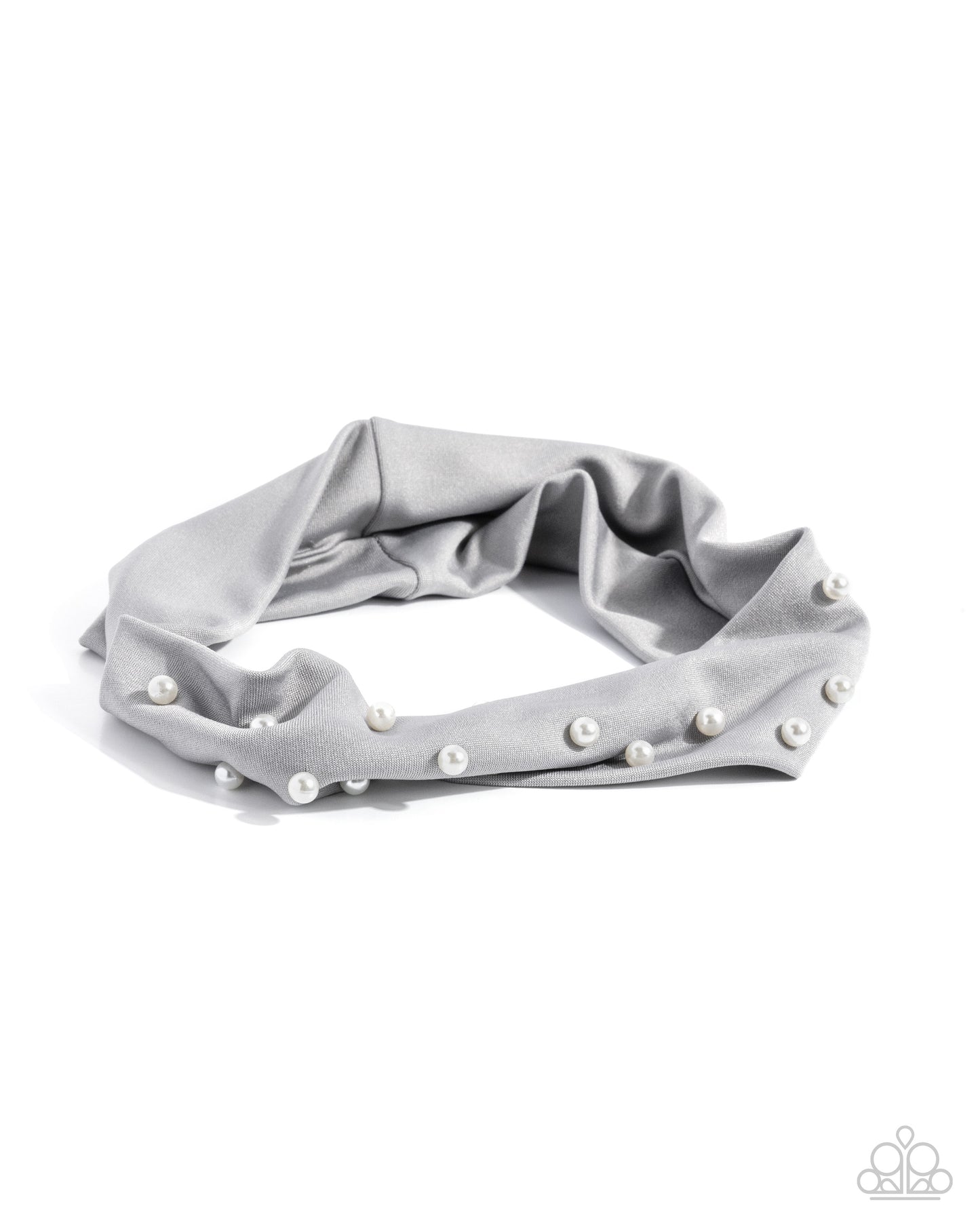 Placid Pearls - Headband - Silver