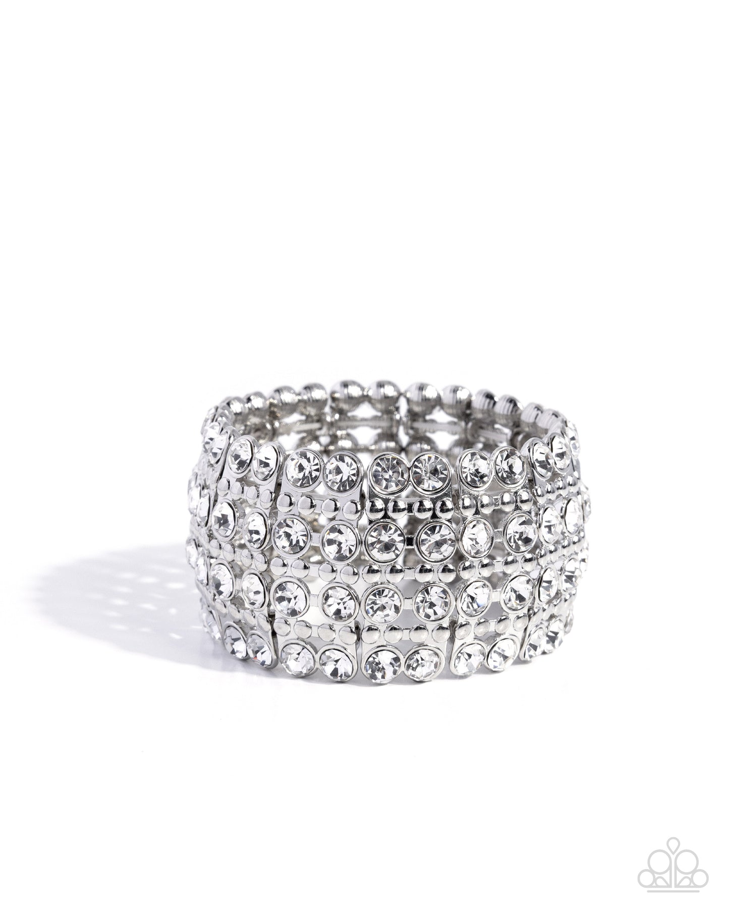Exuberant Elegance - Silver - White