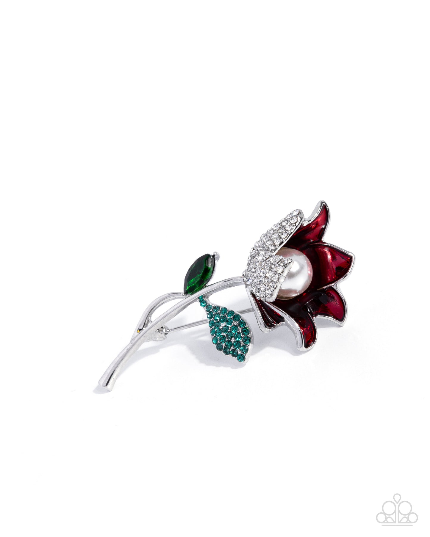 Blooming Busybody - Brooches - Red