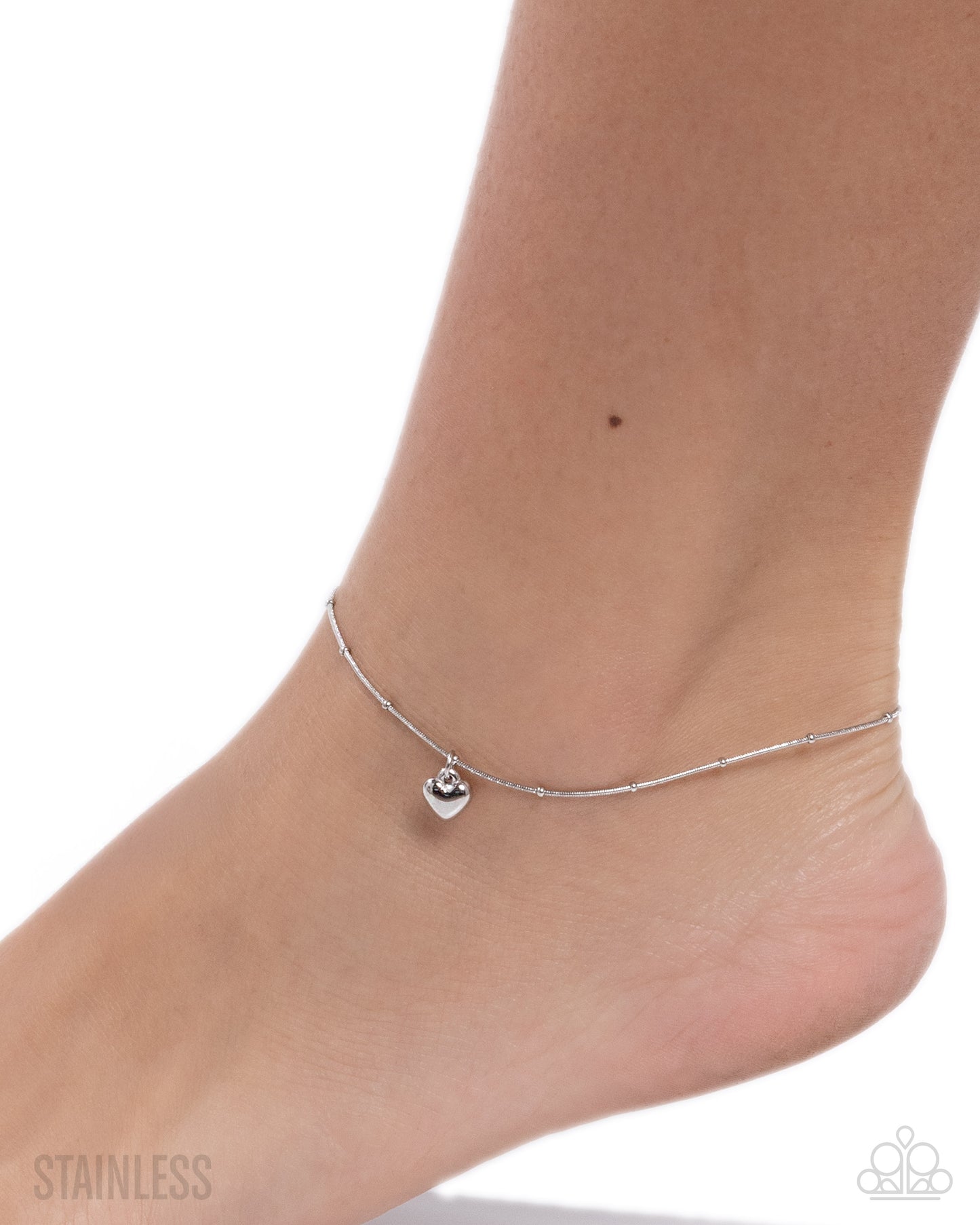 Unrequited Crush - Anklets - Silver