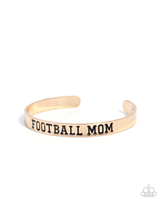 Football Mom - Gold