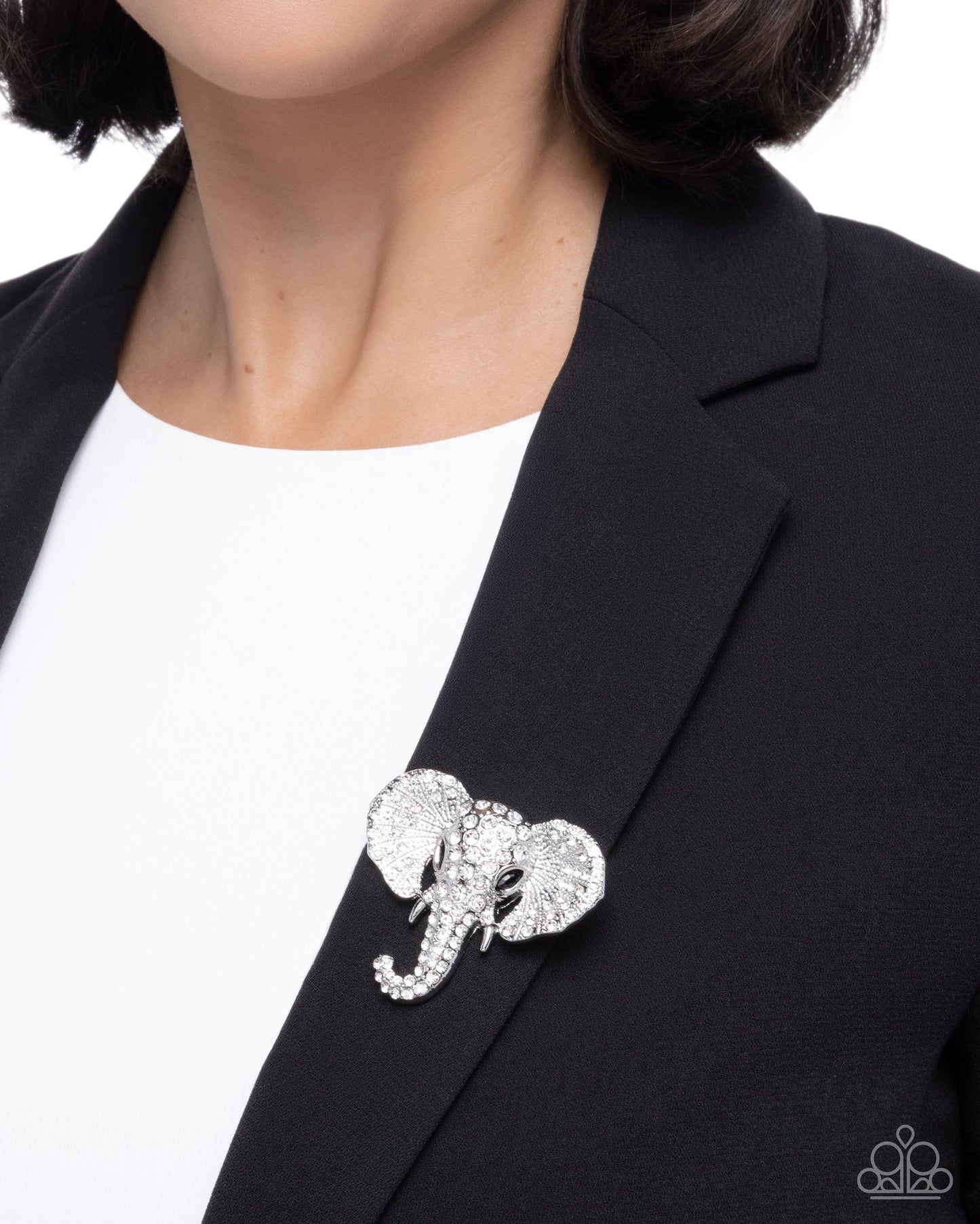 Elephant Empathy - Brooches - Silver