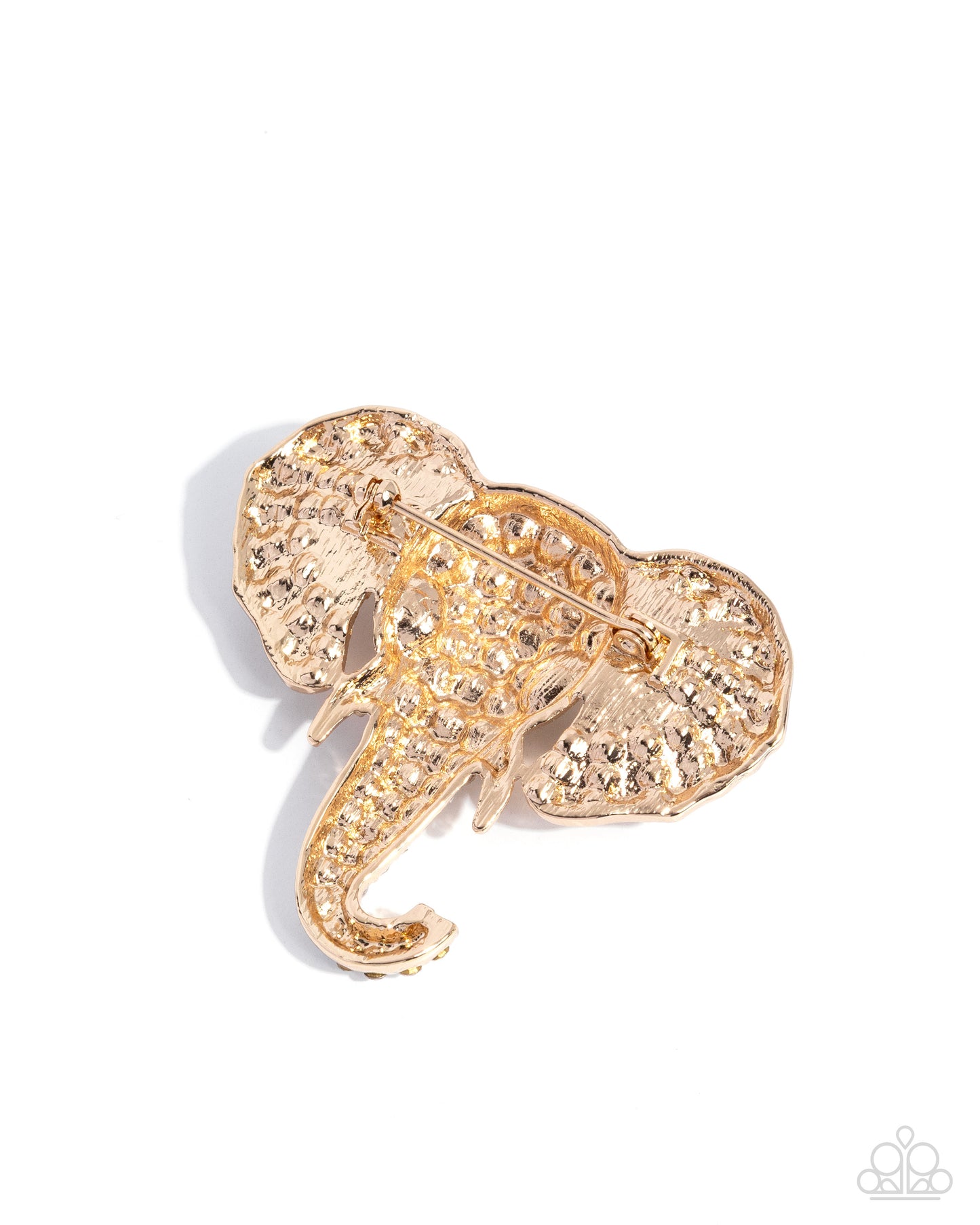 Elephant Empathy - Brooches - Gold