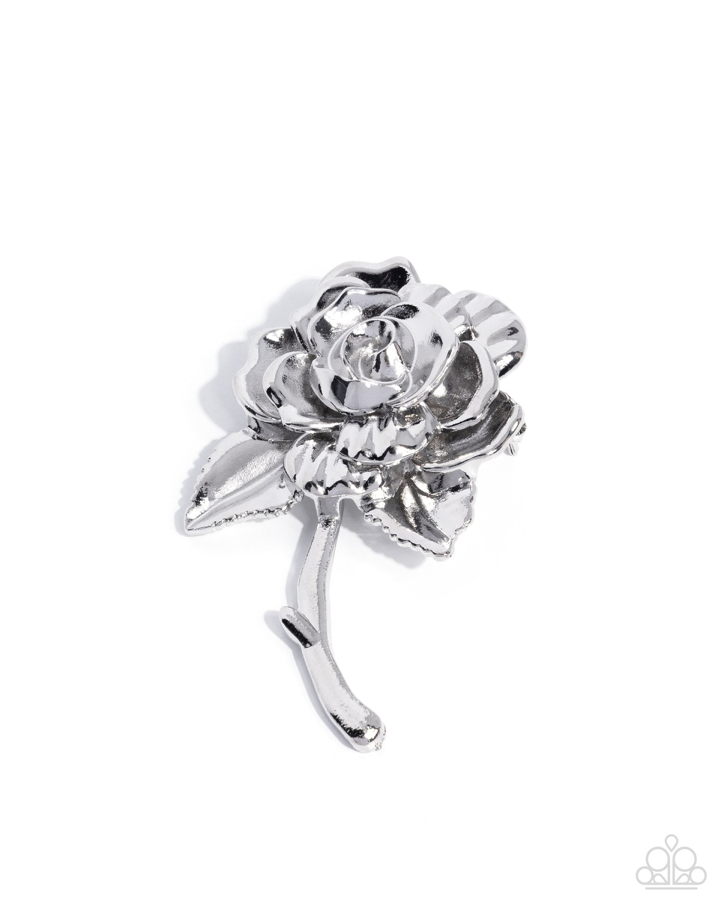 Refulgent Rose - Brooches - Silver