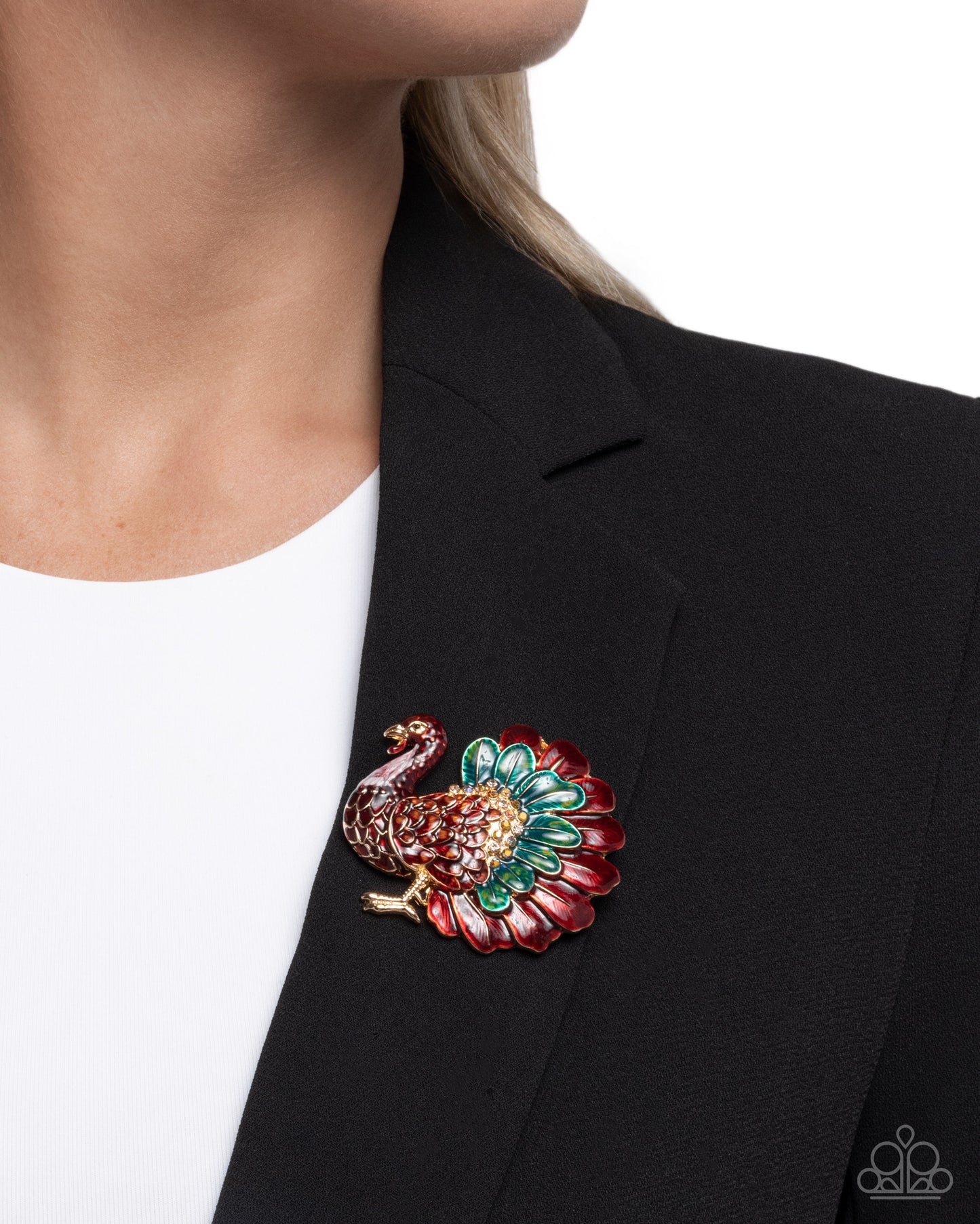 Thanksgiving Tenure - Brooches - Multi
