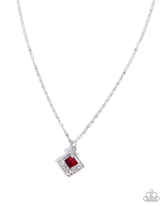Sentimental Squares - Red